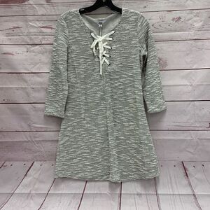 NWT Jack by BB Dakota Light Heather Grey Midi Dress Women’s Size Small